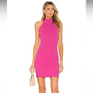 Revolve line & dot pink dress